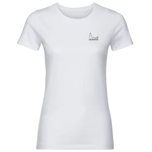 T-shirt Wit dames Deventer logo