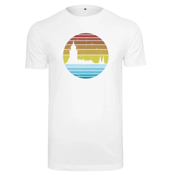 Deventer retro heren T-shirt wit zonder tekst
