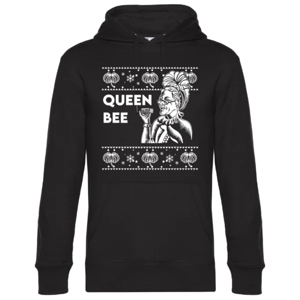 Deventer Queen Bee hoodie zwart