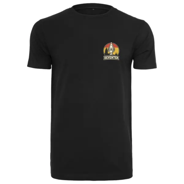 Deventer Eagles beker T-shirt zwart klein